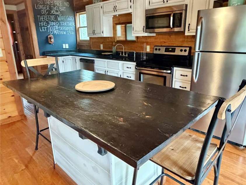 1142 Clearwater Parkway, Rutherfordton, NC 28139.  MLS# CAR4366503, YatesRealty ID 16637. Kitchen view