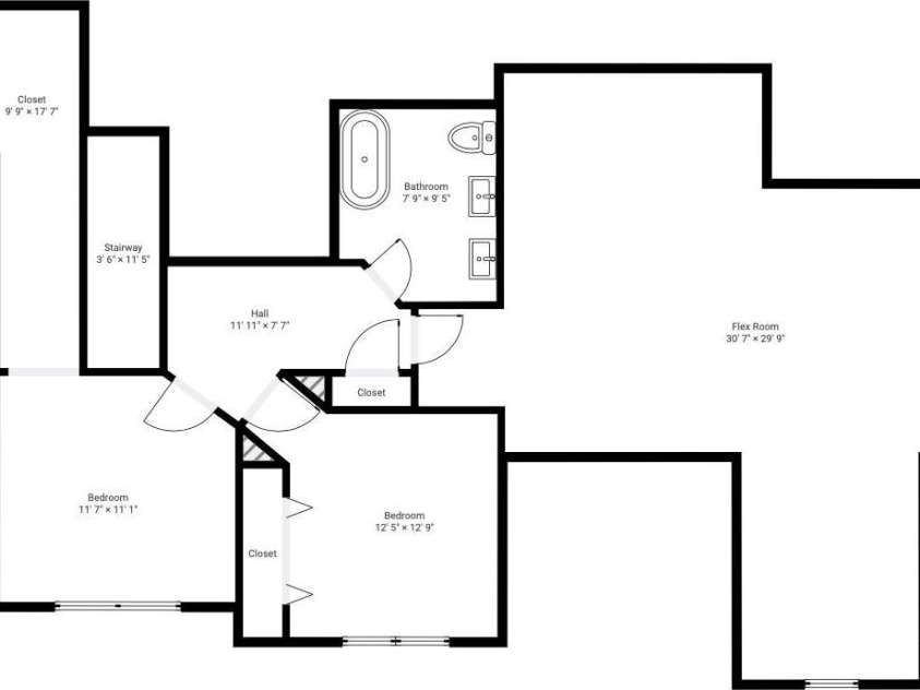 186 Hazelton Loop, Mooresville, NC 28117.  MLS# CAR4354931, YatesRealty ID 16640. Upper Level