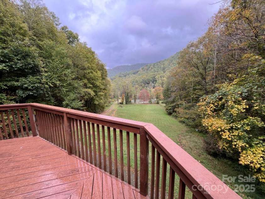8020 Meadow Fork Road, Hot Springs, NC 28743.  MLS# CAR4306581, YatesRealty ID 16652. Main Lodge view