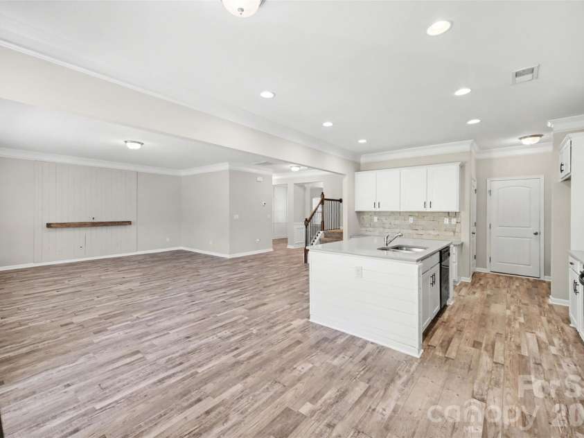504 Stone River Parkway, Mount Holly, NC 28120.  MLS# CAR4280796, YatesRealty ID 16663. View from eat in kitchen area