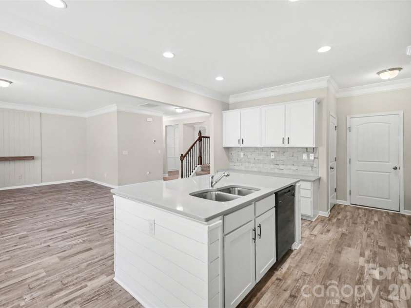 504 Stone River Parkway, Mount Holly, NC 28120.  MLS# CAR4280796, YatesRealty ID 16663. View from the kitchen