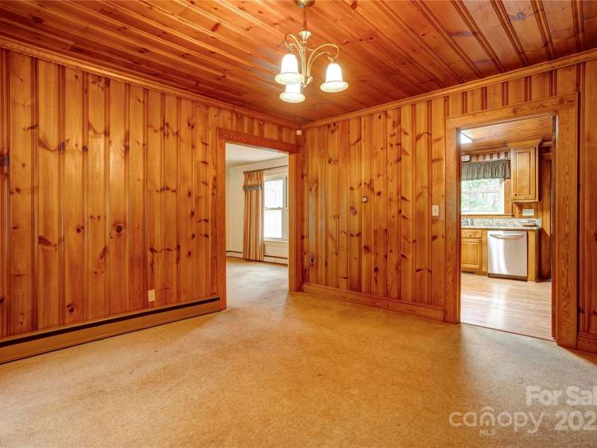 235 John Rainey Road, Salisbury, NC 28147.  MLS# CAR4241333, YatesRealty ID 16665. Den or dining room with view to kitchen and living room