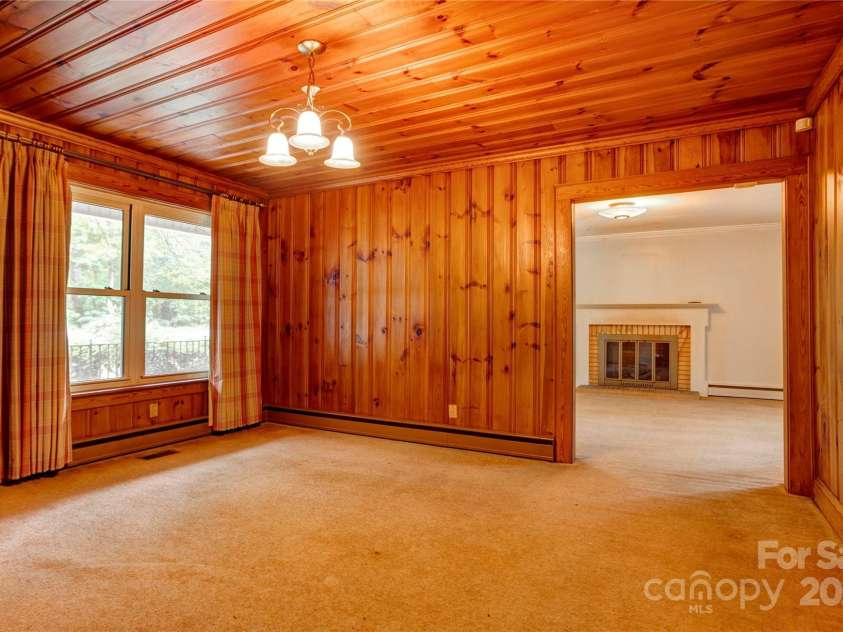 235 John Rainey Road, Salisbury, NC 28147.  MLS# CAR4241333, YatesRealty ID 16665. Den or dining room with view to living room