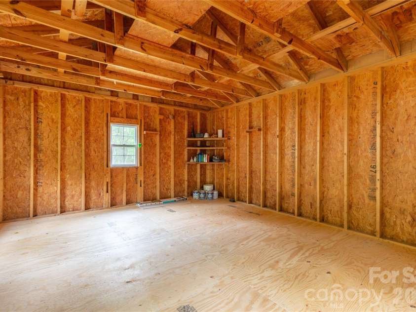 1224 Loop Road, Hookerton, NC 28538.  MLS# CAR4359217, YatesRealty ID 16669. Inside 16x20 Building with new floor