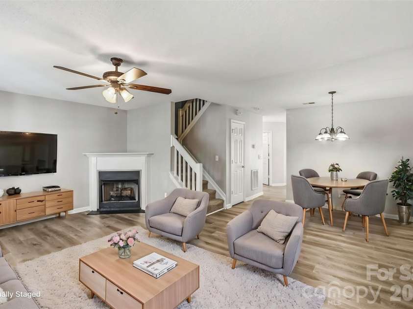 10142 Forest Landing Drive, Charlotte, NC 28213.  MLS# CAR4367589, YatesRealty ID 16678. Virtually Staged 