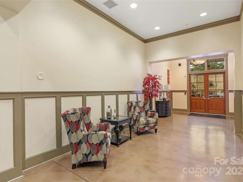 5 Farleigh Street, Asheville, NC 28803.  MLS# CAR4316504, YatesRealty ID 16680. Lobby area to the Farleigh Building