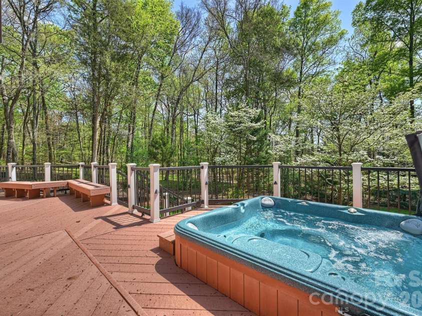 2005 Gathering Place, Kannapolis, NC 28081.  MLS# CAR4365757, YatesRealty ID 16684. Deck & Hot Tub