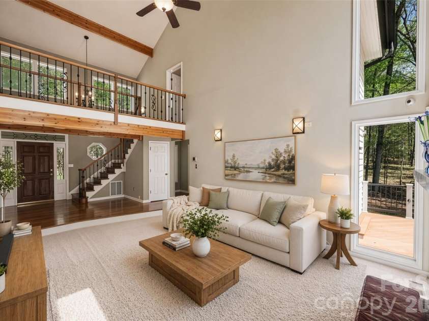 2005 Gathering Place, Kannapolis, NC 28081.  MLS# CAR4365757, YatesRealty ID 16684. Living Room - Staged