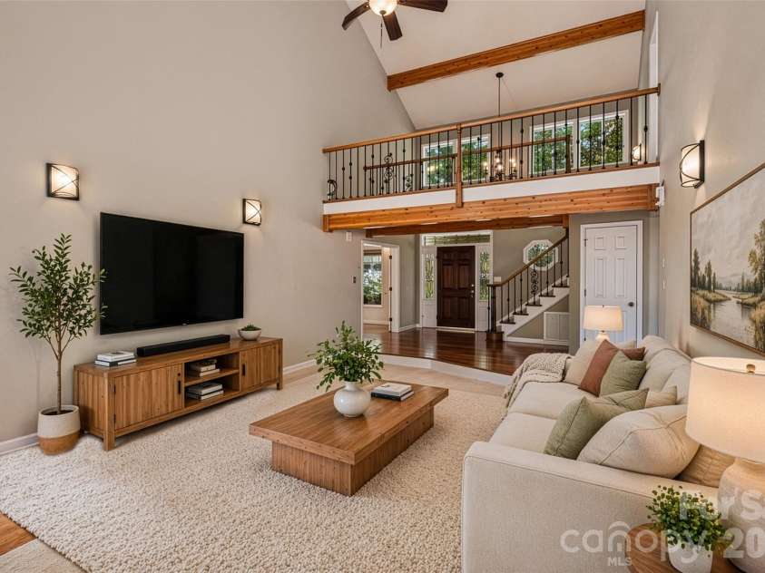 2005 Gathering Place, Kannapolis, NC 28081.  MLS# CAR4365757, YatesRealty ID 16684. Living Room - Staged