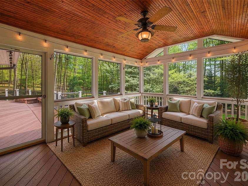 2005 Gathering Place, Kannapolis, NC 28081.  MLS# CAR4365757, YatesRealty ID 16684. Screened Patio - Staged