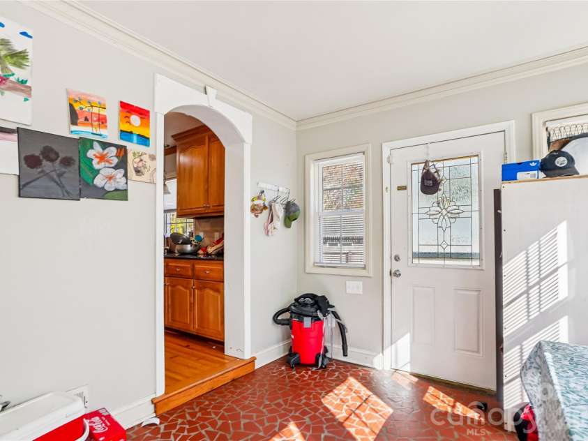 7459 Elwood Drive, Charlotte, NC 28227.  MLS# CAR4355615, YatesRealty ID 16697. Main House - Storage / Laundry