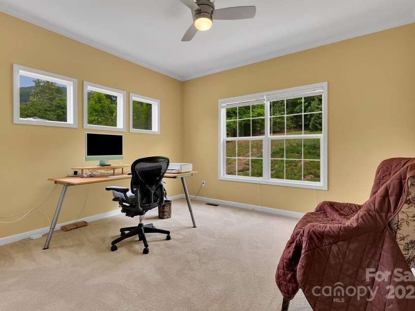 52 Luther Cove Road, Candler, NC 28715.  MLS# CAR4257069, YatesRealty ID 16701. Bedroom