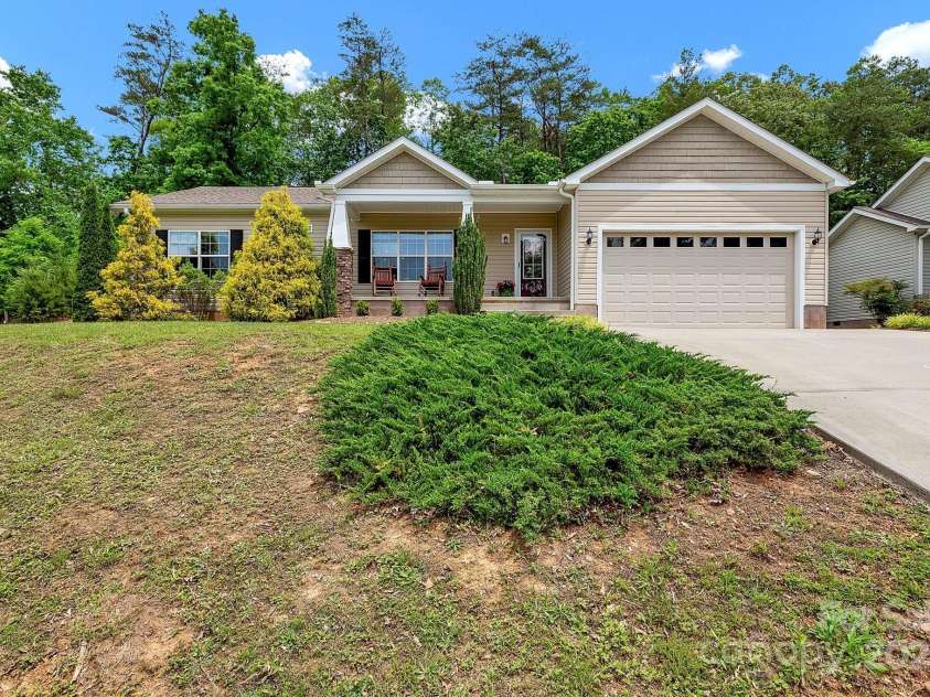 52 Luther Cove Road, Candler, NC 28715.  MLS# CAR4257069, YatesRealty ID 16701. Front