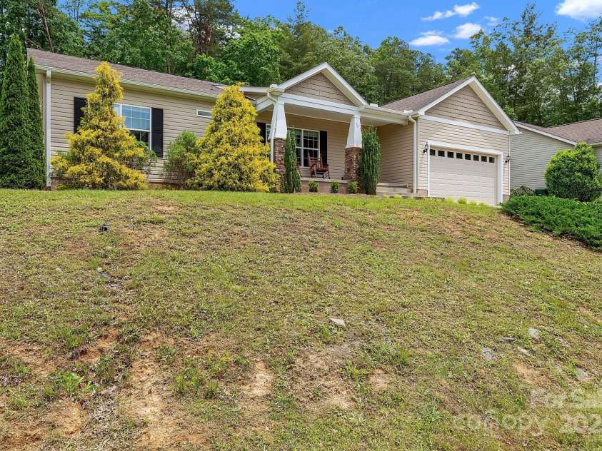 52 Luther Cove Road, Candler, NC 28715.  MLS# CAR4257069, YatesRealty ID 16701. Front