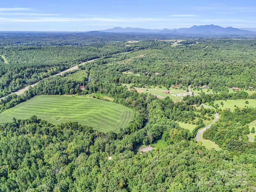 480 River Crest Parkway, Rutherfordton, NC 28139.  MLS# CAR4253516, YatesRealty ID 16704. Top center right is the Tryon International Equestrian Center