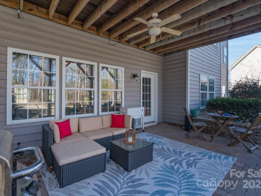 228 Black Mountain Drive, Fort Mill, SC 29708.  MLS# CAR4225909, YatesRealty ID 1671. Area under screened porch