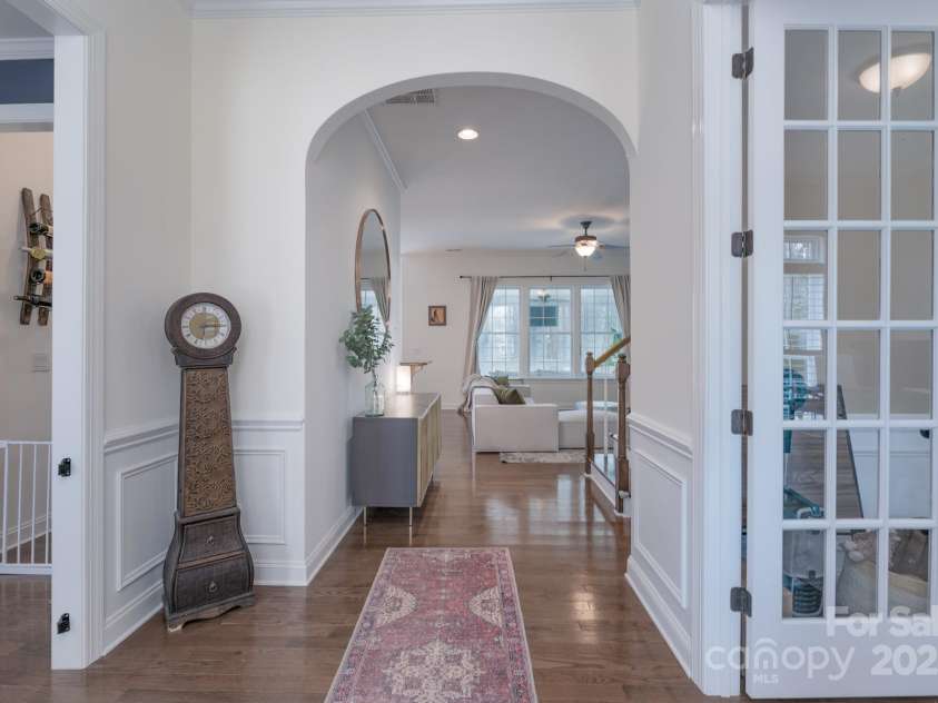 228 Black Mountain Drive, Fort Mill, SC 29708.  MLS# CAR4225909, YatesRealty ID 1671. From front door to family room