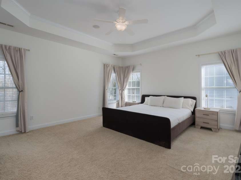 228 Black Mountain Drive, Fort Mill, SC 29708.  MLS# CAR4225909, YatesRealty ID 1671. Upper level primary bedroom