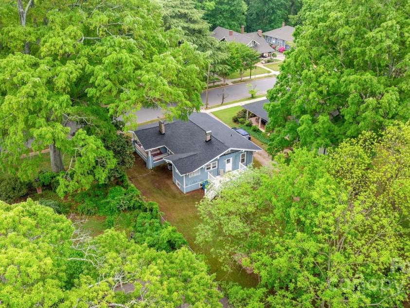 218 5th Street, Hickory, NC 28602.  MLS# CAR4251114, YatesRealty ID 16712. Above view from back of property