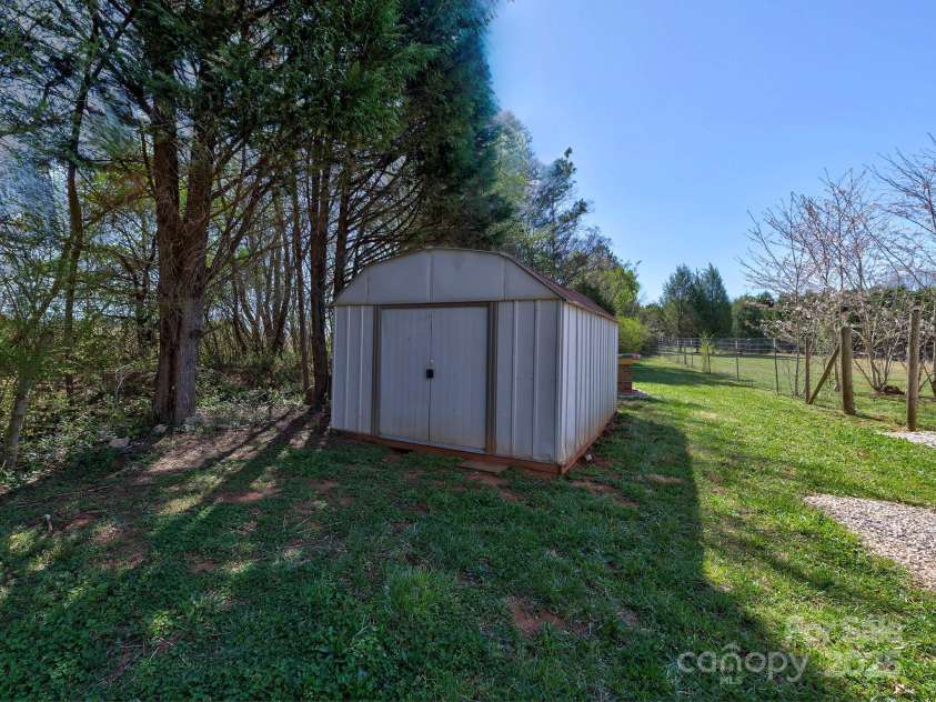 1038 Gold Mine Drive, Catawba, NC 28609.  MLS# CAR4265283, YatesRealty ID 16724. Shed