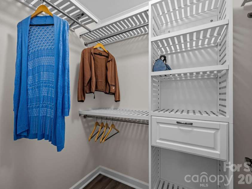 215 McCoy Cove, Black Mountain, NC 28711.  MLS# CAR4333033, YatesRealty ID 16724. Custom Closet