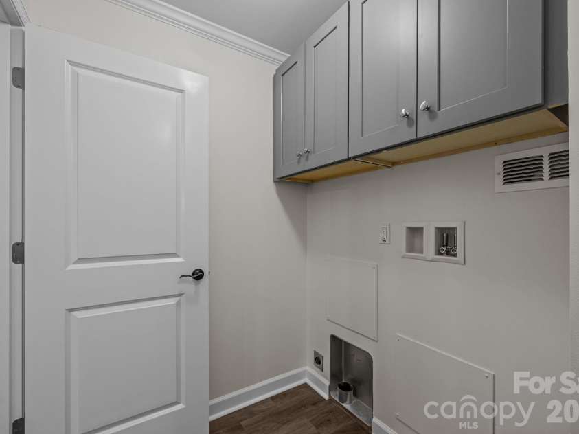 215 McCoy Cove, Black Mountain, NC 28711.  MLS# CAR4333033, YatesRealty ID 16724. Laundry room, with storage