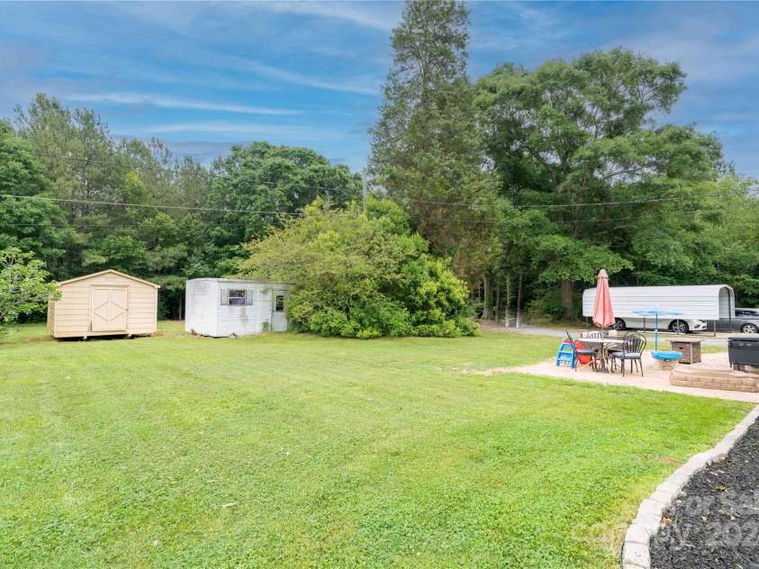 416 Main Street, Mooresboro, NC 28114.  MLS# CAR4193409, YatesRealty ID 16726. Backyard