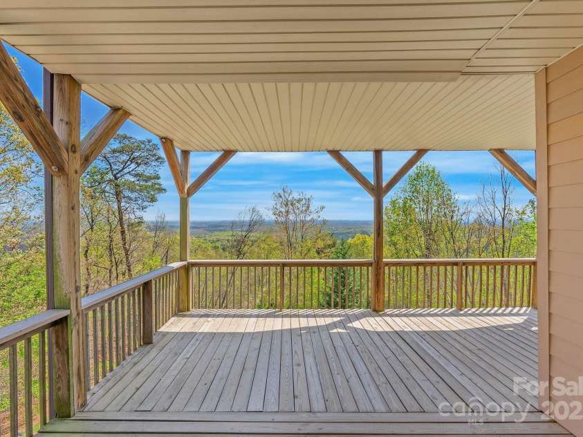 498 Pinnacle Parkway, Union Mills, NC 28167.  MLS# CAR4245645, YatesRealty ID 16732. Lower Level Deck