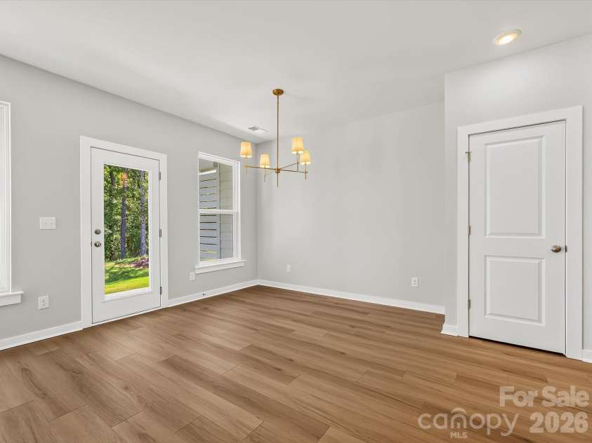 276 Alluvium Lane, Waxhaw, NC 28173.  MLS# CAR4371540, YatesRealty ID 16734. Dining area