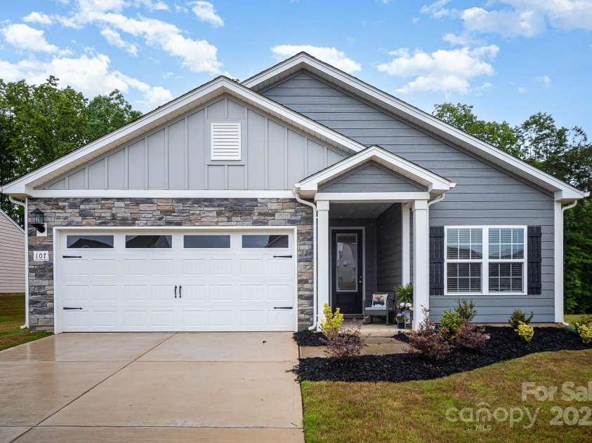 107 Sina Street, Troutman, NC 28166.  MLS# CAR4257563, YatesRealty ID 16740. 