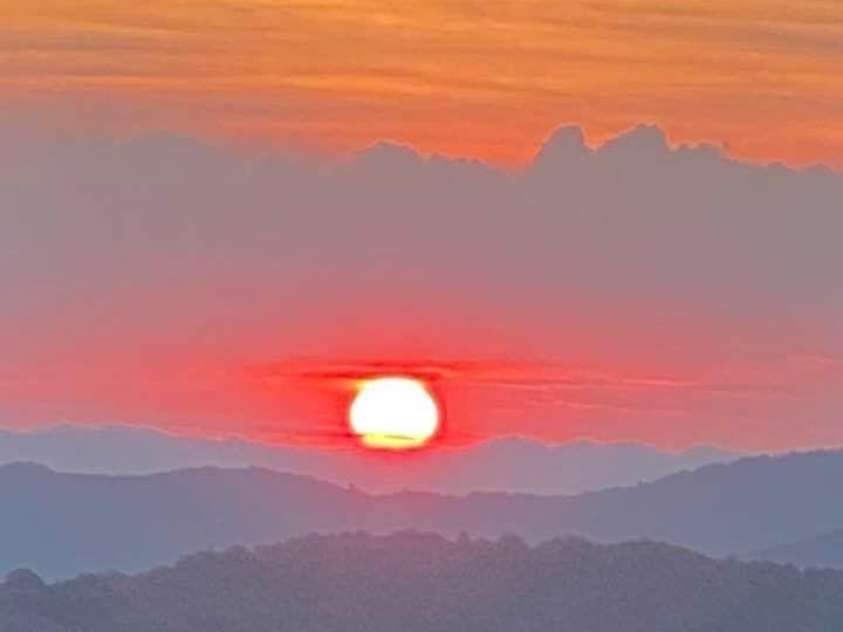 1160 High Rock Mountain Road, Marshall, NC 28753.  MLS# CAR4355296, YatesRealty ID 16741. A Sunset View That will Take Your Breath Away 