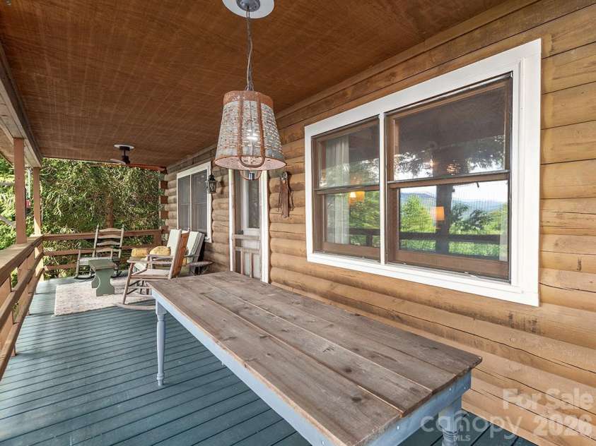 1160 High Rock Mountain Road, Marshall, NC 28753.  MLS# CAR4355296, YatesRealty ID 16741. Dream Porch 