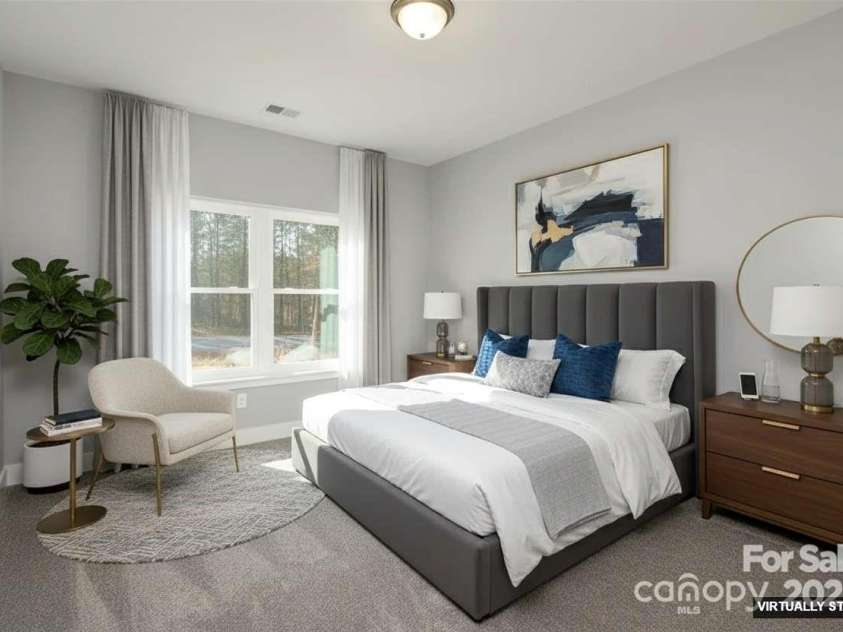 2385 Kool Park Road, Hickory, NC 28601.  MLS# CAR4299011, YatesRealty ID 16753. Virtually Staged guest room