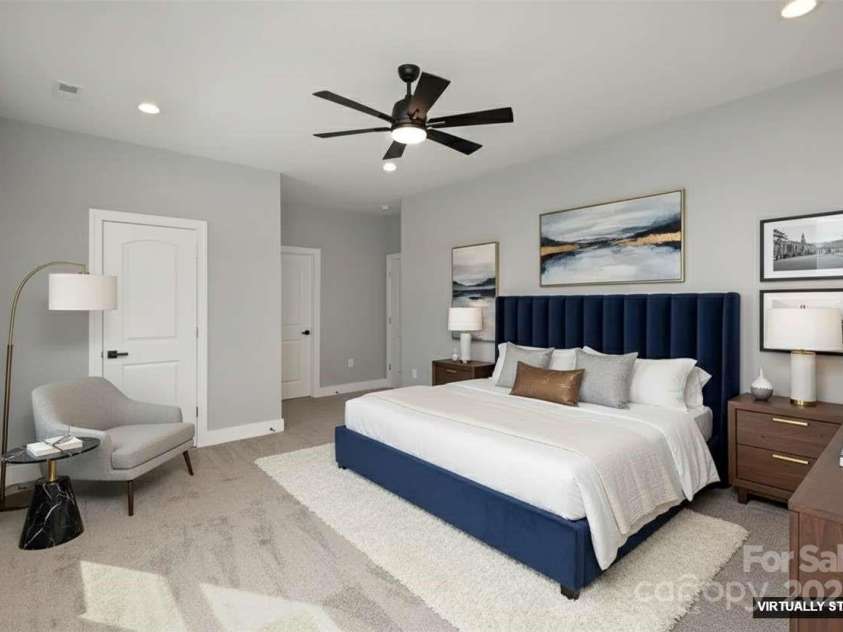 2385 Kool Park Road, Hickory, NC 28601.  MLS# CAR4299011, YatesRealty ID 16753. Virtually staged Primary room