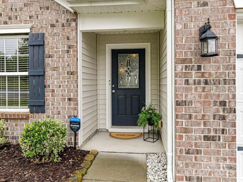 2005 Grimley Lane, Fort Mill, SC 29707.  MLS# CAR4258987, YatesRealty ID 16759. Covered Front Entry