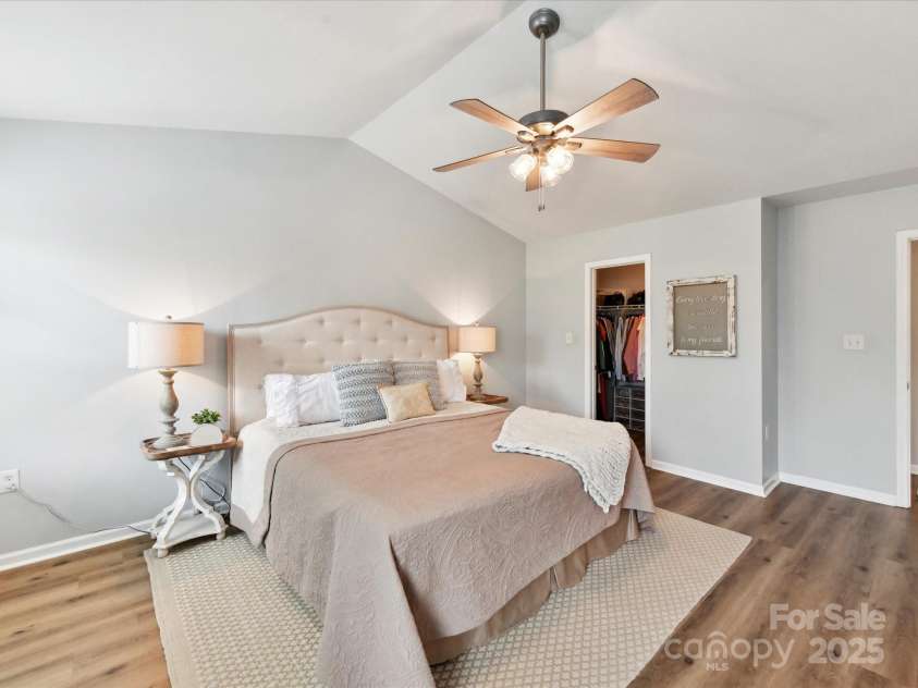 2005 Grimley Lane, Fort Mill, SC 29707.  MLS# CAR4258987, YatesRealty ID 16759. Updated Ceiling Fan. Walk in Closet
