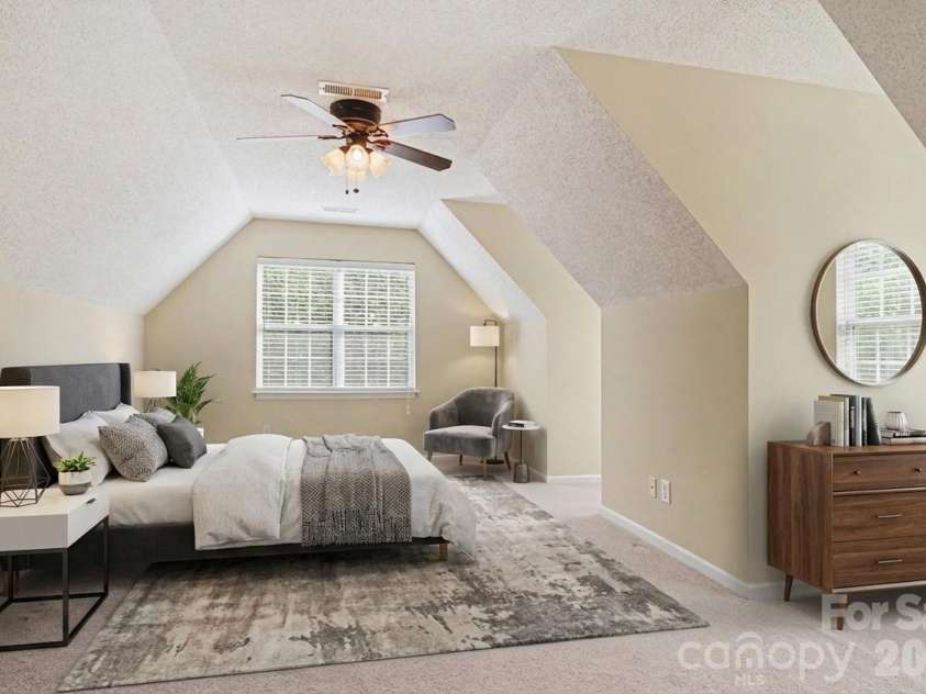 1041 Chaucery Lane, Matthews, NC 28104.  MLS# CAR4365400, YatesRealty ID 16765. Virtually staged