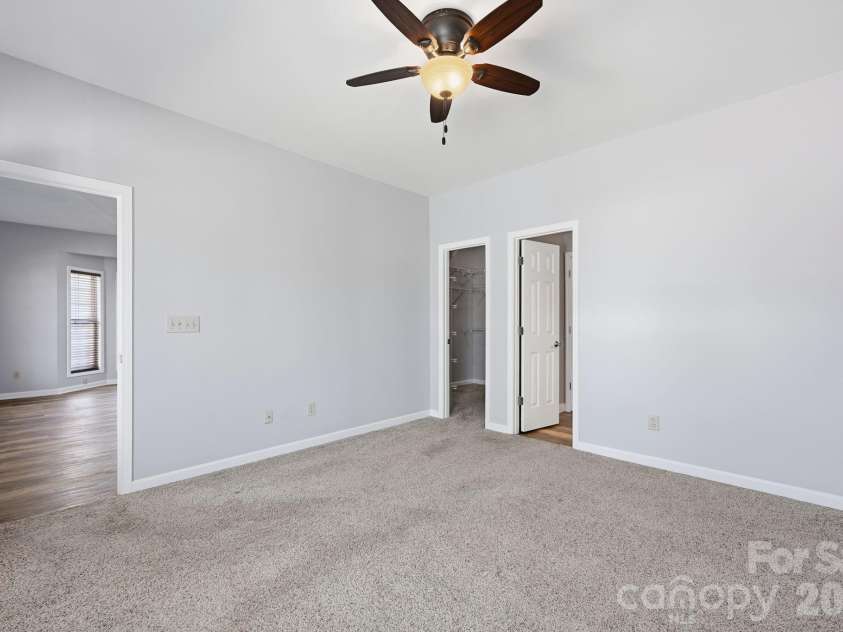 7335 Broad Wing Lane, Sherrills Ford, NC 28673.  MLS# CAR4350397, YatesRealty ID 16767. Main Level Primary Bedroom