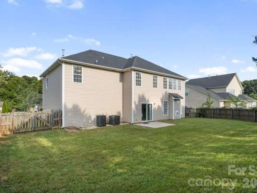 6006 Brook Valley Run, Monroe, NC 28110.  MLS# CAR4411521, YatesRealty ID 16769. Backyard