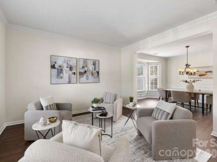 6006 Brook Valley Run, Monroe, NC 28110.  MLS# CAR4411521, YatesRealty ID 16769. Living Room