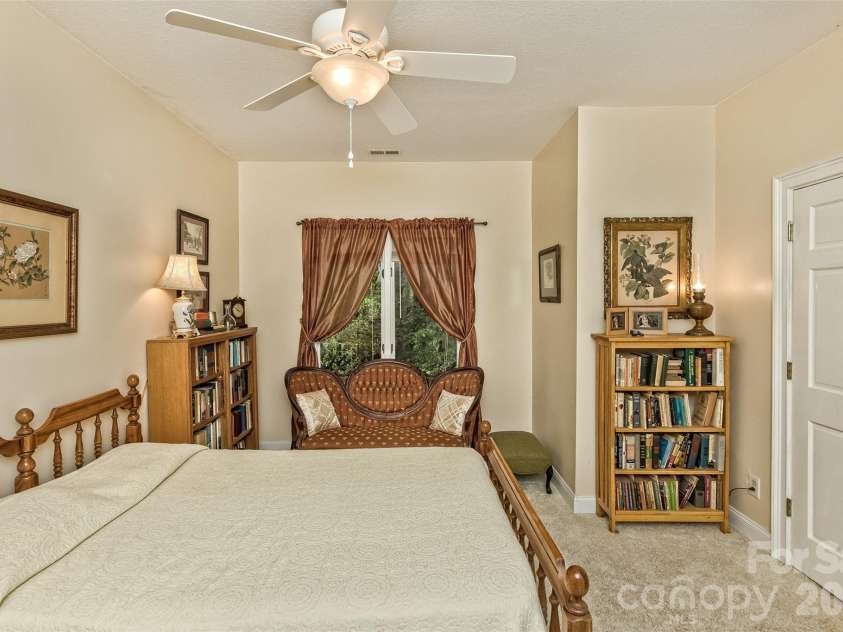 25 Windsong Drive, Fairview, NC 28730.  MLS# CAR4370725, YatesRealty ID 16777. Bedroom 3 downstairs