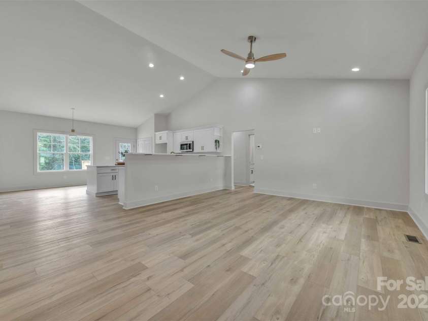 63 Cornerstone Drive, Taylorsville, NC 28681.  MLS# CAR4265503, YatesRealty ID 16787. Open floor plan with vaulted ceilings,