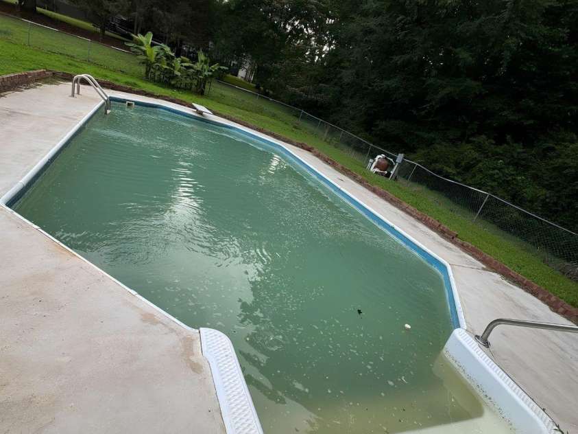 4510 Springview Drive, Monroe, NC 28112.  MLS# CAR4392466, YatesRealty ID 16788. Pool has been cleaned!