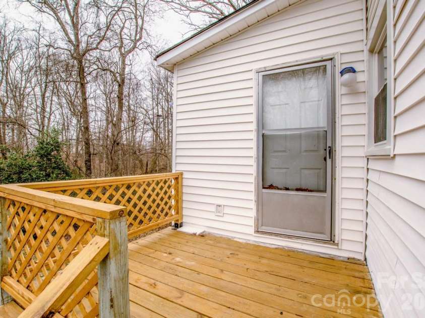 241 Pethel Street, Kannapolis, NC 28081.  MLS# CAR4353811, YatesRealty ID 16793. Back Deck