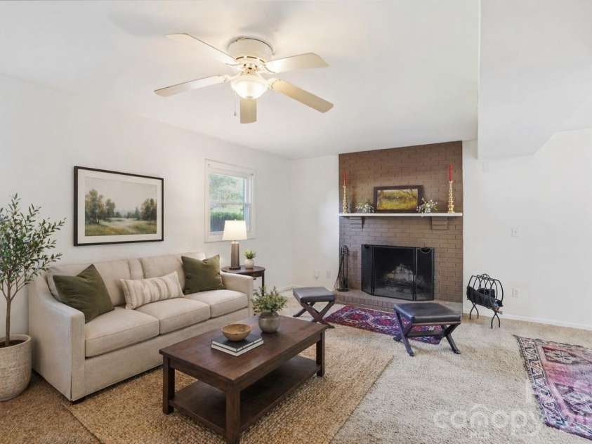 5000 Glenbrier Drive, Charlotte, NC 28212.  MLS# CAR4364700, YatesRealty ID 16795. Virtually staged