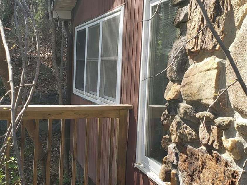 31 Samuel Lane, Candler, NC 28715.  MLS# CAR4257442, YatesRealty ID 16797. Exterior of House