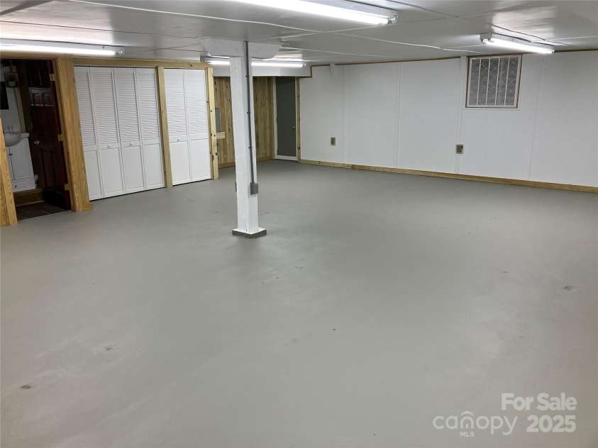 157 Main Street, Bostic, NC 28018.  MLS# CAR4329921, YatesRealty ID 1680. Downstairs floor space 2