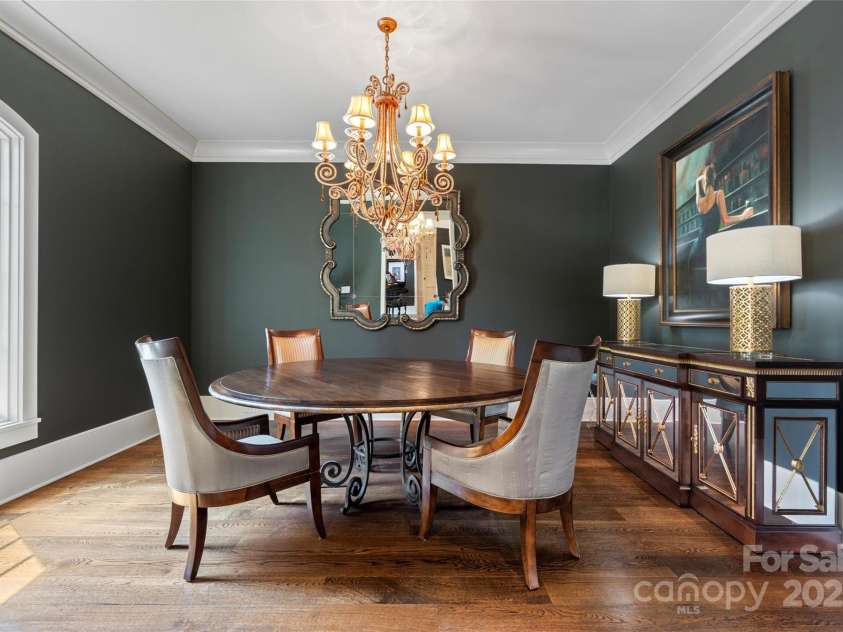 7906 Skye Lochs Drive, Waxhaw, NC 28173.  MLS# CAR4253185, YatesRealty ID 16803. Beautiful formal dining room