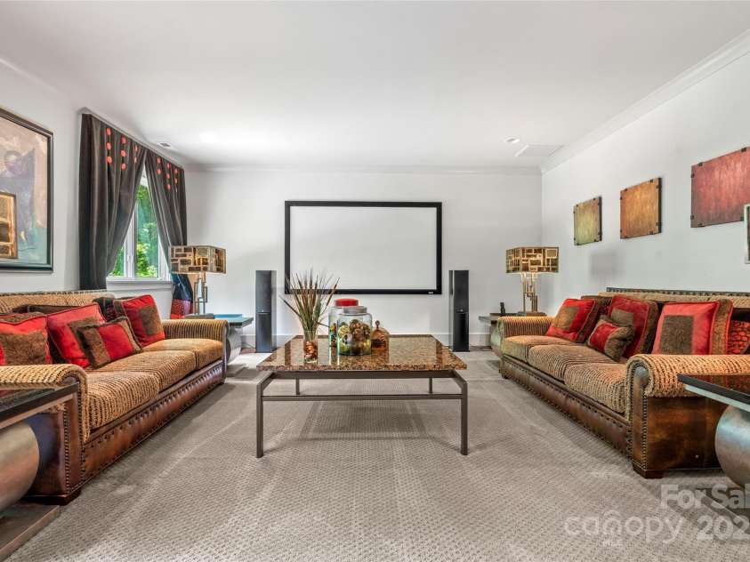 7906 Skye Lochs Drive, Waxhaw, NC 28173.  MLS# CAR4253185, YatesRealty ID 16803. Media Room Upstairs