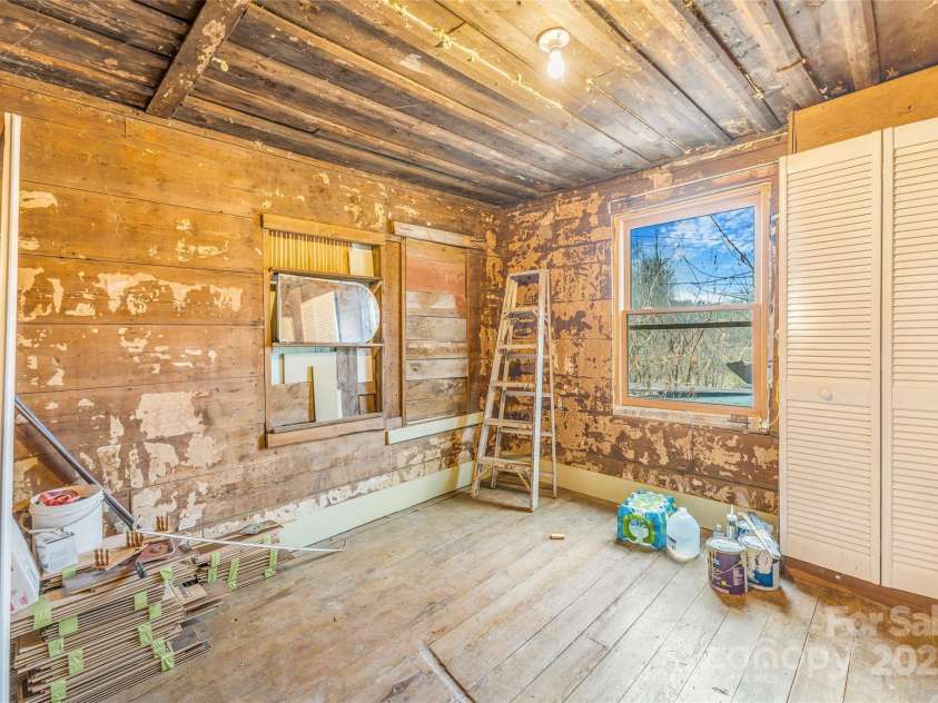 1 Mustang Drive, Leicester, NC 28748.  MLS# CAR4327824, YatesRealty ID 1681. Bedroom- just needs a bit of TLC 